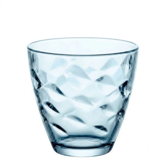 Склянка низька Bormioli Roccо Flora Azzurro 384400VTD021990 260 мл блакитний