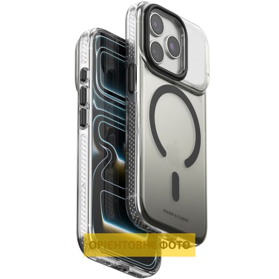 Чохол TPU+PC Puloka Resplendent with Magnetic Fit для Apple iPhone 16 (6.1") Black