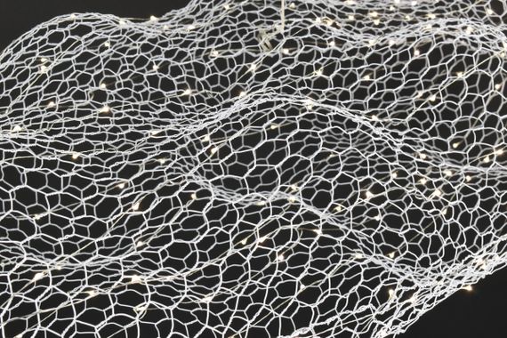 Люстра світлодіодна підвісна LED світильник для квартири на стелю лед 27663 Білий 25-200х42х80 см. | Зображення 8