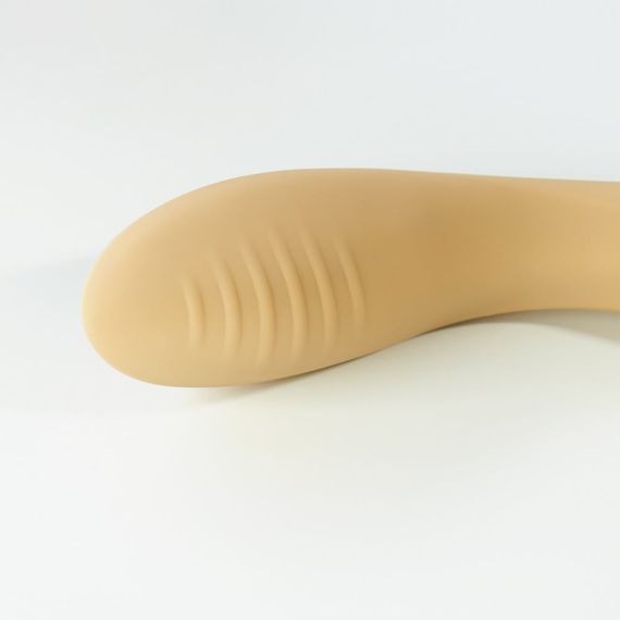 Вібратор для стимуляції точки G та клітора Sweet Em Velvet Lure, ніжно жовтий Sex Aura | Зображення 2