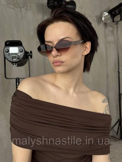 Женские очки Miu brown 4 ДЛ7230 | Зображення 3