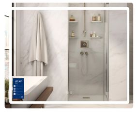 Дзеркало Qtap Mideya (MI2) прямокутне з LED-підсвічуванням Touch QT2078NCF9070