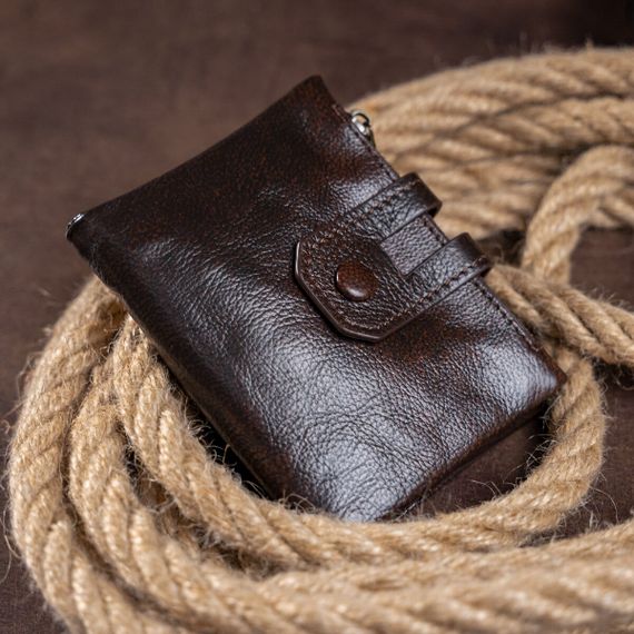 Кошелек Vintage 14602 кожаный Коричневый | Зображення 2
