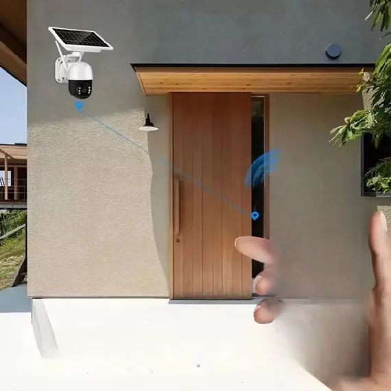 Вулична WiFi камера відеоспостереження із сонячною панеллю PTZ XPRO TQ5 (234573518_2514) | Зображення 6