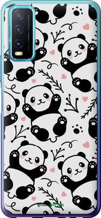 Чохол на Vivo Y20 Панди "4318u-2078-2448"