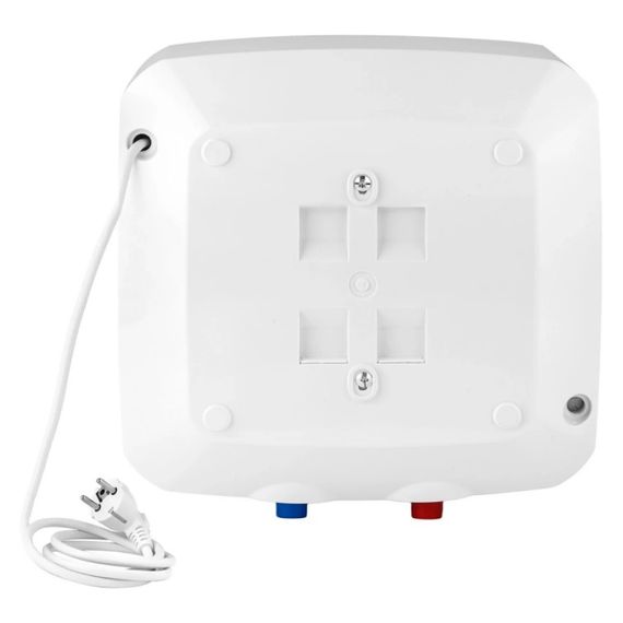 Водонагрівач Kroner Small K10SA1.5 1500 Вт, "мокрий" ТЕН, 10 л, квадратний, вертикальний, над мийкою, білий (CV034583) | Зображення 4