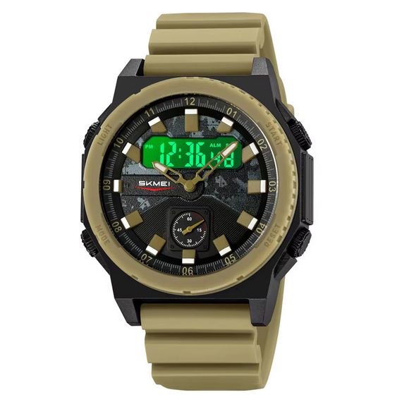 Часы для туризма SKMEI 2355AT, Армейские часы милитари водонепроницаемые и противоударные CN-74 | Зображення 1