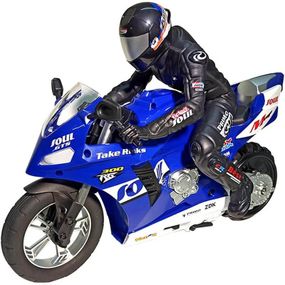 Мотоцикл на радіокеруванні Motorcycle Stunt Drift six-axis Gyroscope Blue