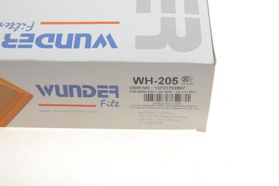 Фільтр повітряний BMW X5 3.0i 00- WH 205 | Зображення 3