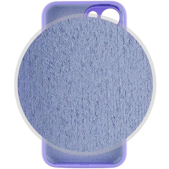 Чохол Silicone Case Full Camera Protective (AA) для Apple iPhone 15 Plus (6.7") Бузковий / Dasheen | Зображення 2