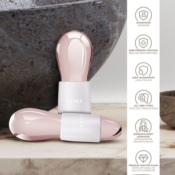 Подвійний масажер для очей GESKE Cool&Warm Duo Eye Massager 7в1 starlight | Зображення 2