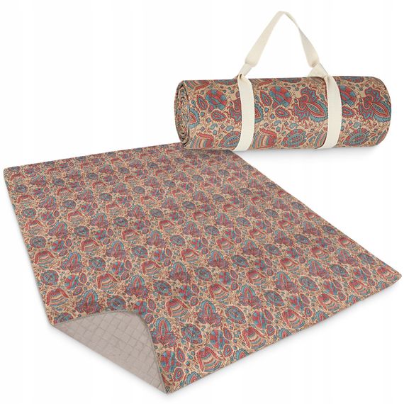 Килимок для пікніка та кемпінгу 4FIZJO 200 x 150 см складний (P-5905973405720)