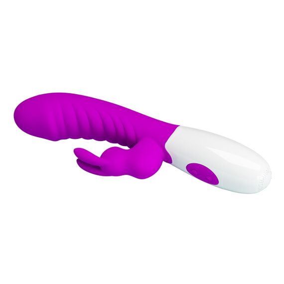 Вибратор - Pretty Love Naughty Bunny Vibrator Purple sexstyle | Зображення 6