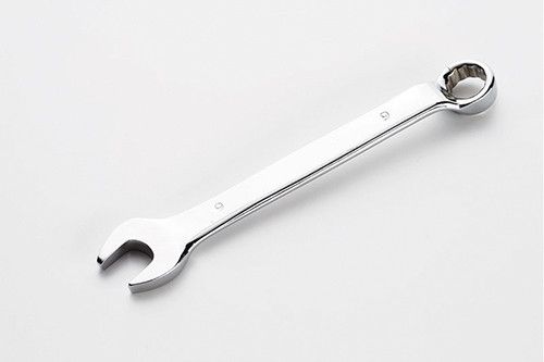 Ключ ріжково-накидний глибокий CrV 9 мм СИЛА 2018091