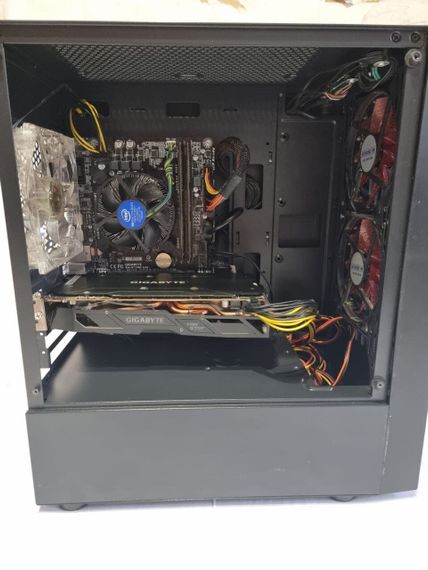 Ігровий ПК Vinga CS316B Tower / Intel Core i5-7400 (4 ядра по 3.0 - 3.5 GHz) / 16 GB DDR4 / 240 GB SSD + 2000 GB HDD / AMD Radeon RX 480, 4 GB GDDR5, 256-bit / 530W б/в | Зображення 5