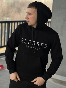 Худі Blessed чорне S