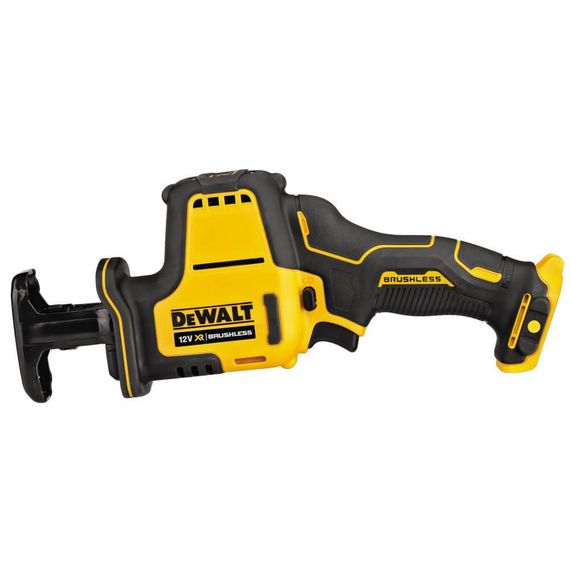 Пила сабельная аккумуляторная 12В бесщёточная DeWALT DCS312N | Зображення 1