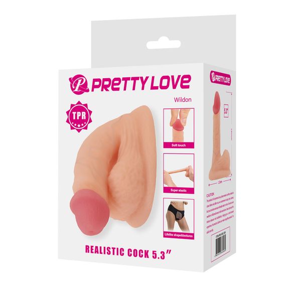 Фалоімітатор - Pretty Love Wildon, 13.5 см Sex Aura | Зображення 9