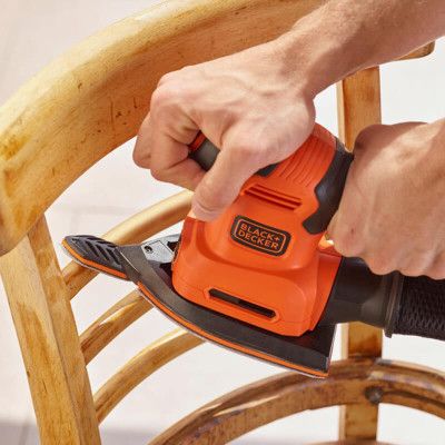 Шлифовальная машина Black&amp;Decker 200 Вт, 8000-13000 об/мин, вес 1.58 кг (BEW200) | Зображення 9