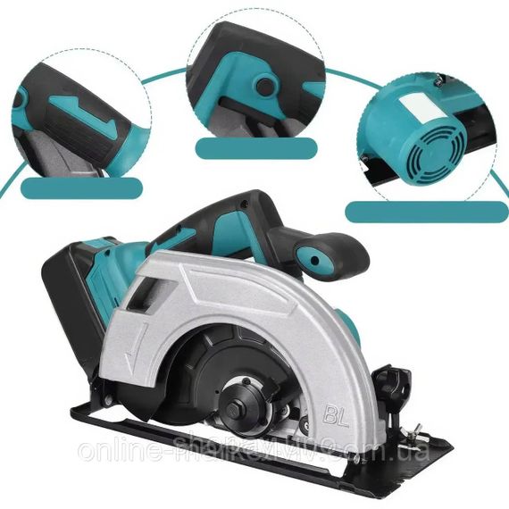 Аккумуляторная циркулярная пила Circular Saw X-510 48V с 2 АКБ | Зображення 4