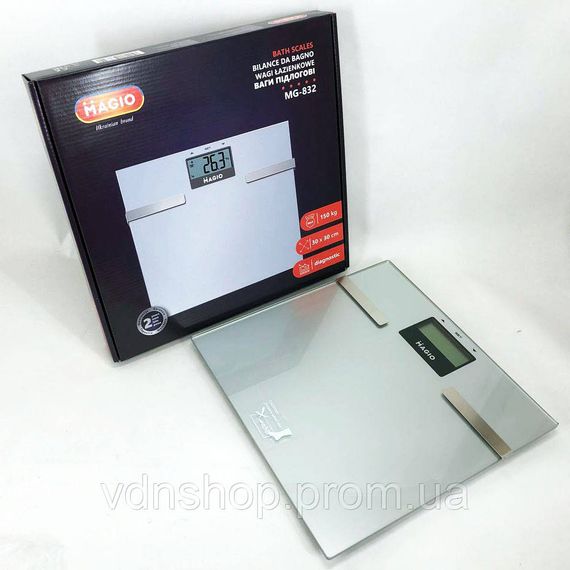 Ваги для контролю загальної ваги MAGIO MG-832 Ваги для вимірювання на підлозі EX-30 | Зображення 5