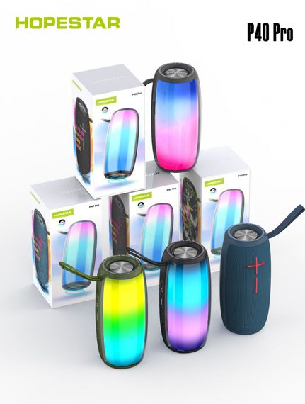 Портативна колонка з потужним звуком 60 Вт HOPESTAR P40 PRO (41095-P40 PRO_1243) | Зображення 9