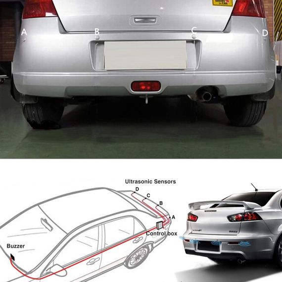Датчик паркінгу Aolead, автомобільні датчики заднього ходу | Зображення 6