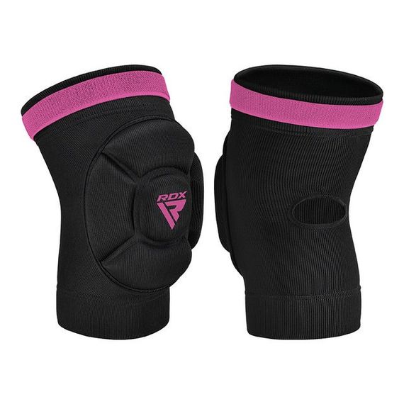 Наколінники спортивні RDX HOSIERY KNEE FOAM K5 BLACK/PINK-S (пара) | Зображення 2