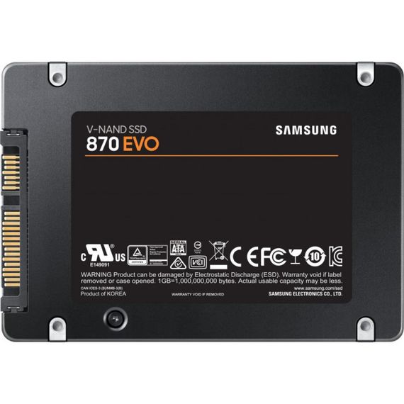 Накопичувач SSD 2.5" 4TB 870 EVO Samsung (MZ-77E4T0BW) | Зображення 3