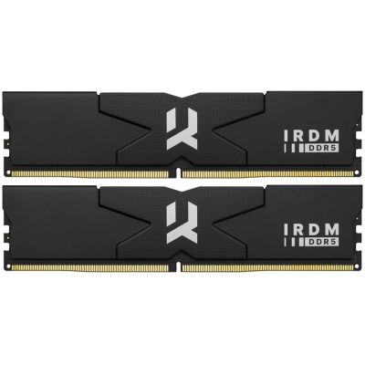 Модуль памяти для компьютера DDR5 32GB (2x16GB) 5600 MHz IRDM Black Goodram (IR-5600D564L36S/32GDC)