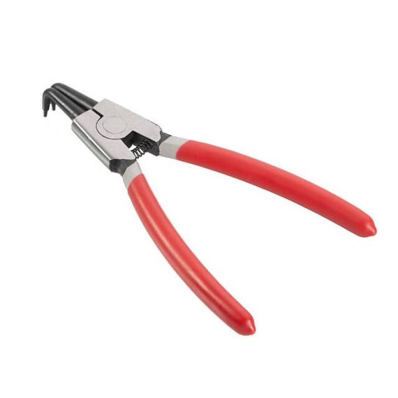 Щипці для стопорных кілець, вигнуті на розтискання INTERTOOL HT-7008 | Зображення 1
