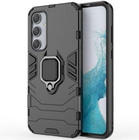 Чехол бампер Primolux Ring Armor для телефона Samsung Galaxy A35 5G (SM-A356) - Black