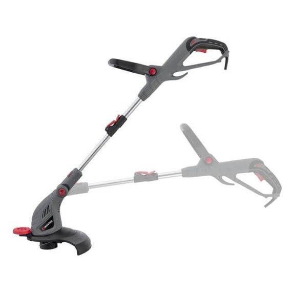 Тример електричний, 450 Вт, 230 В ~ 50 Гц, 10000 об/хв, діаметр обертання волосіні 300 мм, регулювання довжини1 | Зображення 3