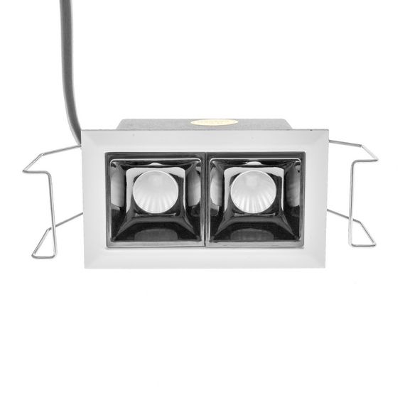 Светильник точечный HDL-DT 200/2*2W WW | Зображення 2