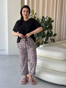 Комплект женской пижамы 2XL