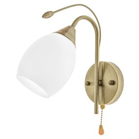Бра настенное накладное LK-615W/1 E14 AB