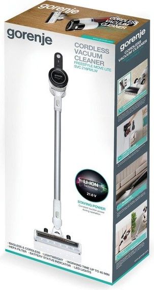 Пилосос Gorenje безпровідний SVC216FMLW | Зображення 6