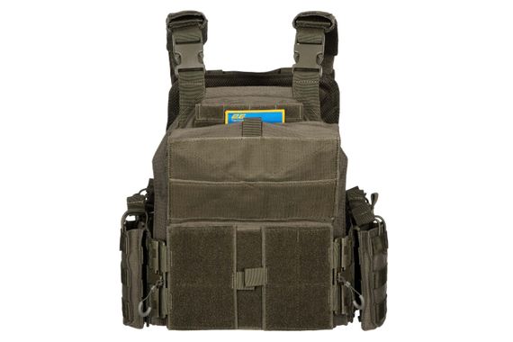 Плитоноска 2E Tactical , Тип 3, Combat, швидке скидання, зелена (2E-MILPLACARTYPE3-YC-OG) | Зображення 2