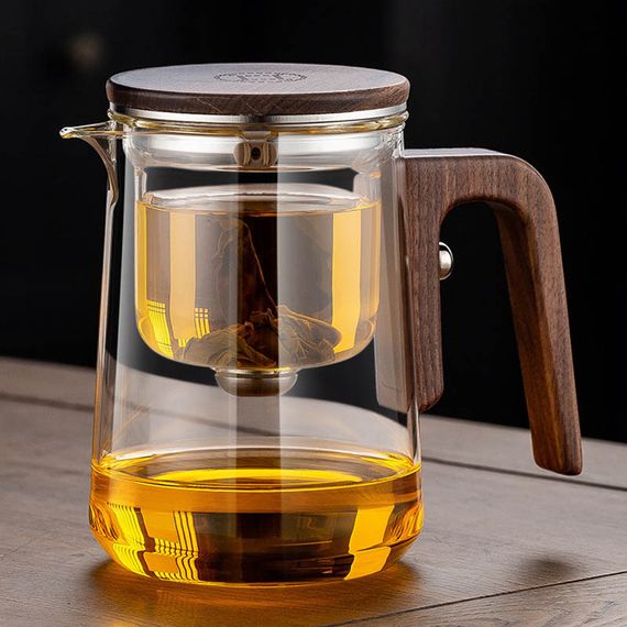 Чайник для заваривания TeaPot D-25 Elegant 600ml Transparent | Зображення 1