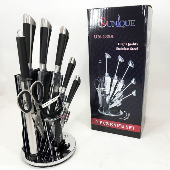 Нержавеющий кухонный нож UNIQUE UN-1838, Кухонные ножи, Нержавеющий нож для кухни для кухни сталь UW-61 | Зображення 6