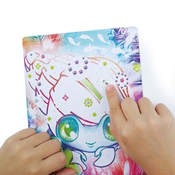 Набор для творчества Звездные блестки и фольга Nebulous Stars 11011, 3 шаблона | Зображення 2