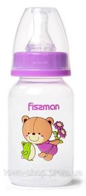 Бутылочка детская для кормления Fissman Babies "Мишка-любимчик" 120мл FN-6870