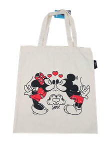 Еко сумка шоппер для покупок Disney Mickey and friends бежева