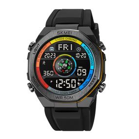 Чоловічий годинник Skmei 2209CLGD Colorful-Gold