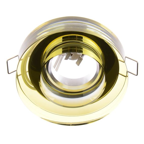 Светильник точечный декоративный HDL-G151 Gold Crystal MR16