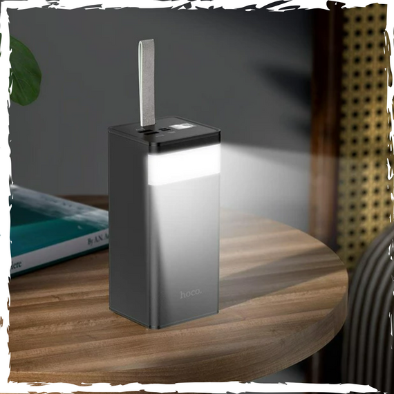Павербанк Hoco J86A PB 50000mAh 22.5W. PowerBank 50000mAh 22.5W. Для роутера та гаджетів | Зображення 3