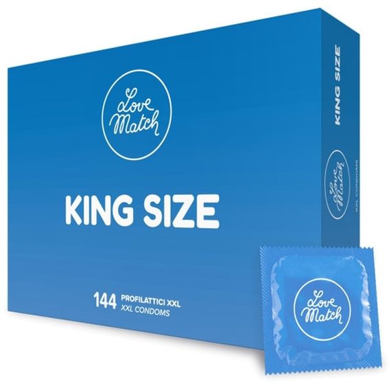 Презервативи збільшеного розміру Love Match - King Szie XXL, №144 sexstyle