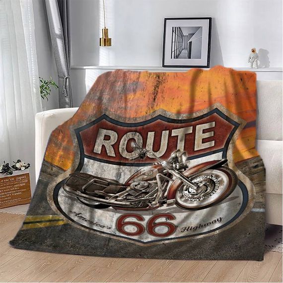 Плед 3D Route 66 10605 135х160 см | Зображення 4