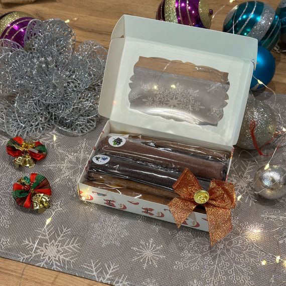 Подарунковий набір пастили “Санта дарує смакоту”, 8 смаків, 150 г | Зображення 2