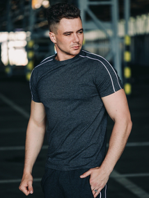 Футболка кант антрацит S XL